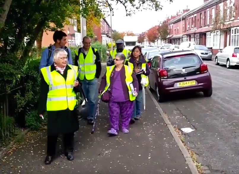 Age-friendly walkabout in Whalley Range…