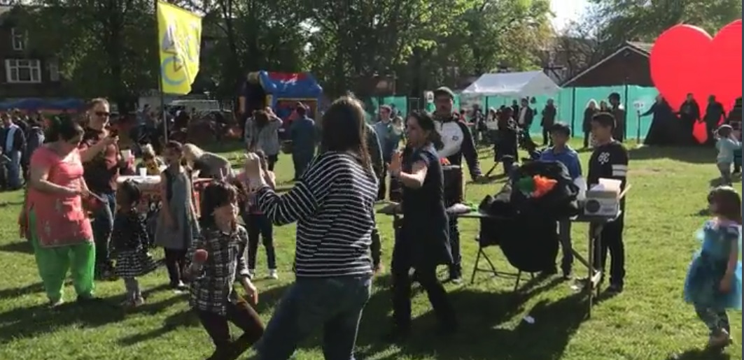 A short video capture and photos of the Whalley Range Celebrate Festival by Andrew Thompson